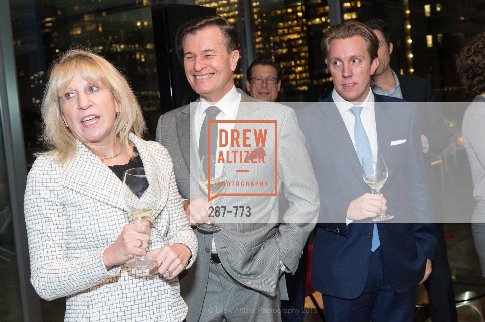 Kathy Korte, Frank Symons, Brad Nelson, Sotheby's International Realty's Celebrates the New Year, The Battery, Penthouse. 717 Battery St, January 27th, 2016,Drew Altizer, Drew Altizer Photography, full-service agency, private events, San Francisco photographer, photographer california