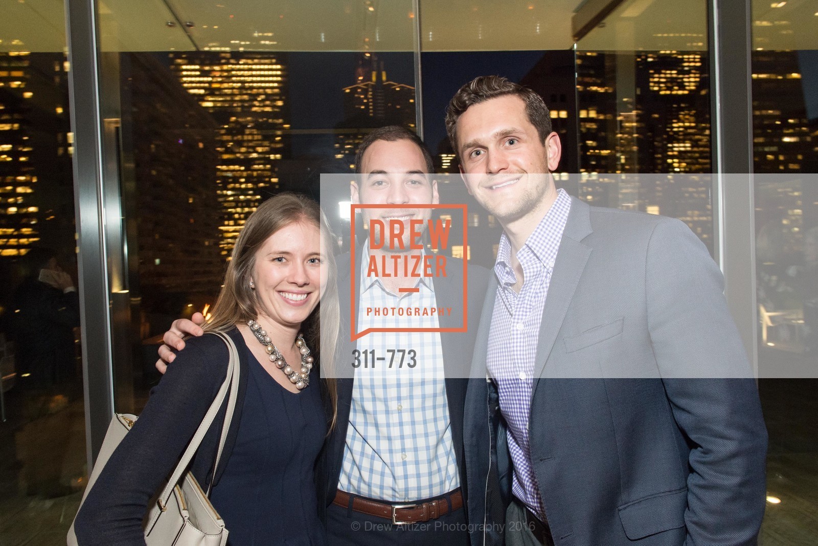 Tori Patton, Daniel DerVartanian, Neill Bassi, Sotheby's International Realty's Celebrates the New Year, The Battery, Penthouse. 717 Battery St, January 27th, 2016, Photo #311-773 Tori Patton, Daniel DerVartanian, Neill Bassi, Photo #311-773