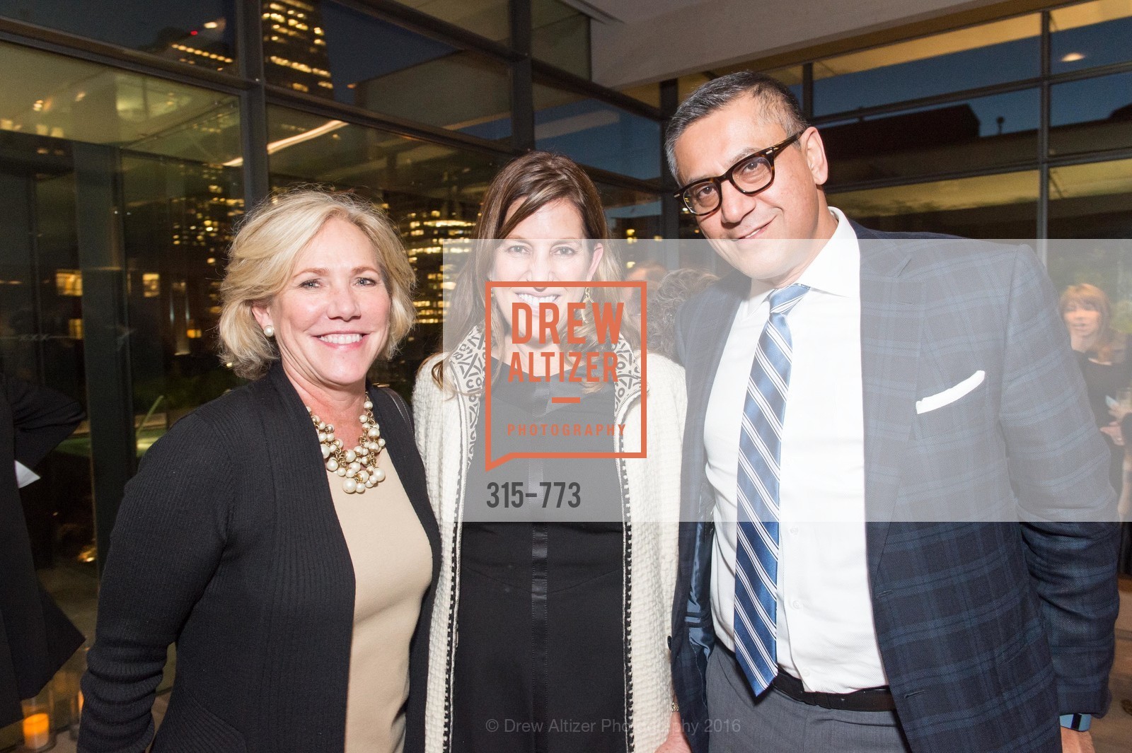 Karen Saghi, Barbara Sharif, Arthur Sharif, Sotheby's International Realty's Celebrates the New Year, The Battery, Penthouse. 717 Battery St, January 27th, 2016,Drew Altizer, Drew Altizer Photography, full-service agency, private events, San Francisco photographer, photographer california