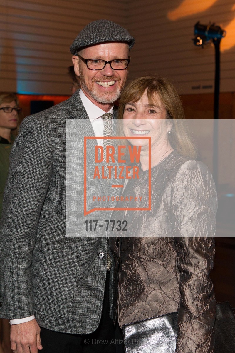 Todd Hosfelt, Leah Levy, Jasper Johns and Jay DeFeo Opening Reception at SFMOMA, US, October 30th, 2012, Photo #117-7732 Todd Hosfelt, Leah Levy, Photo #117-7732