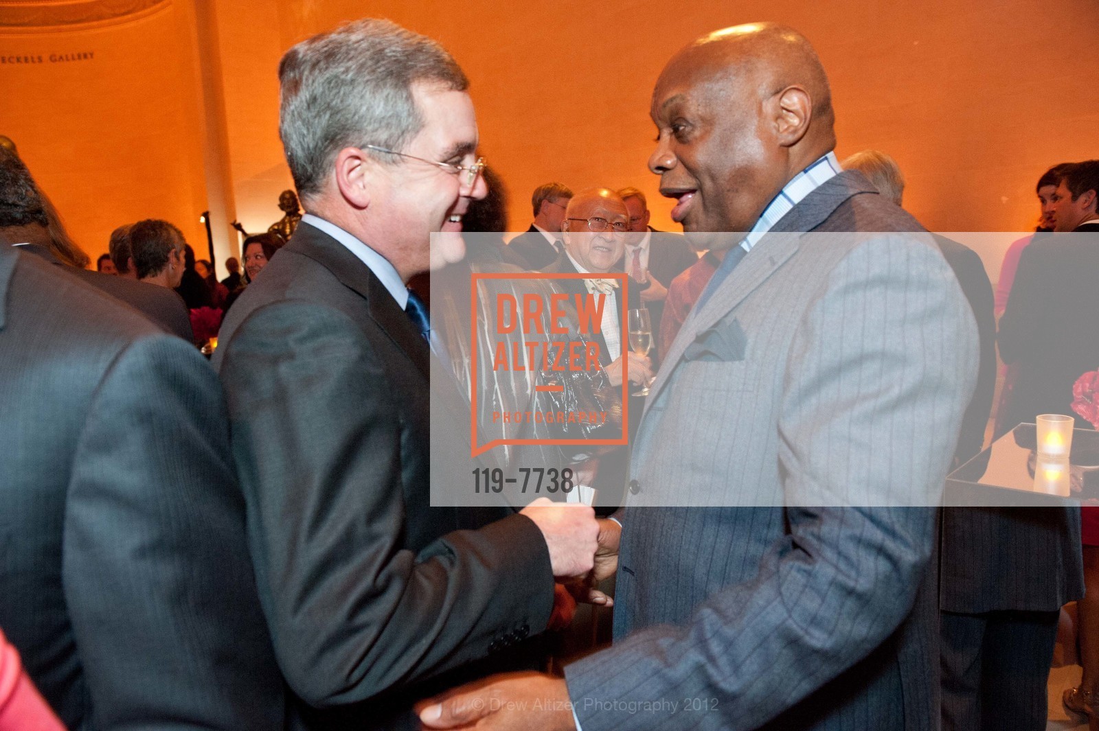 Dennis Herrera, Willie Brown, Citizen Hearst screening/Hearst's 125th Anniversary Celebration, US, October 15th, 2012, Photo #119-7738 Dennis Herrera, Willie Brown, Photo #119-7738