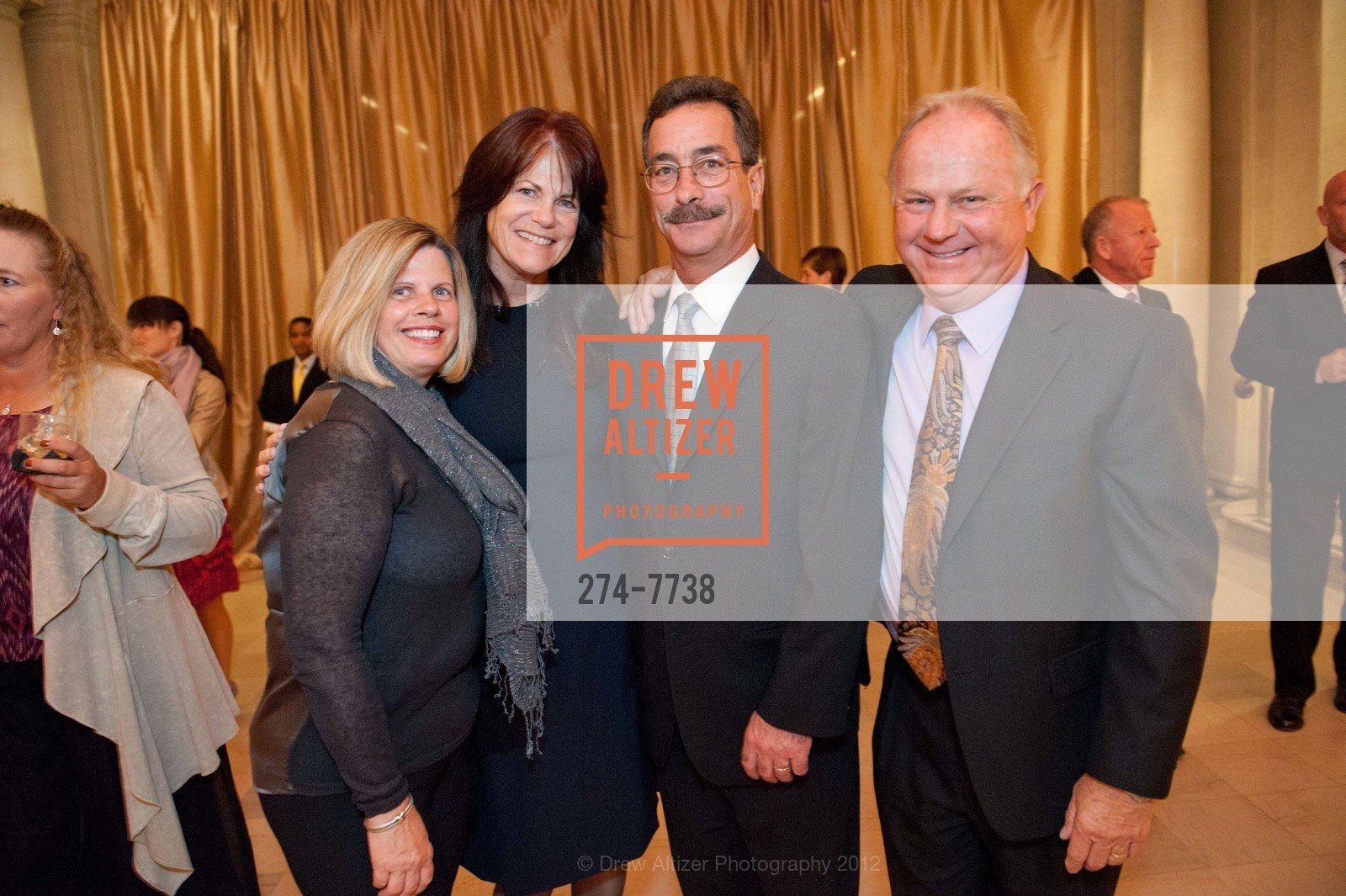 Mary Beth Cerjan, Marie McDonald, Doyle McDonald, Jim Saunders, Photo #274-7738