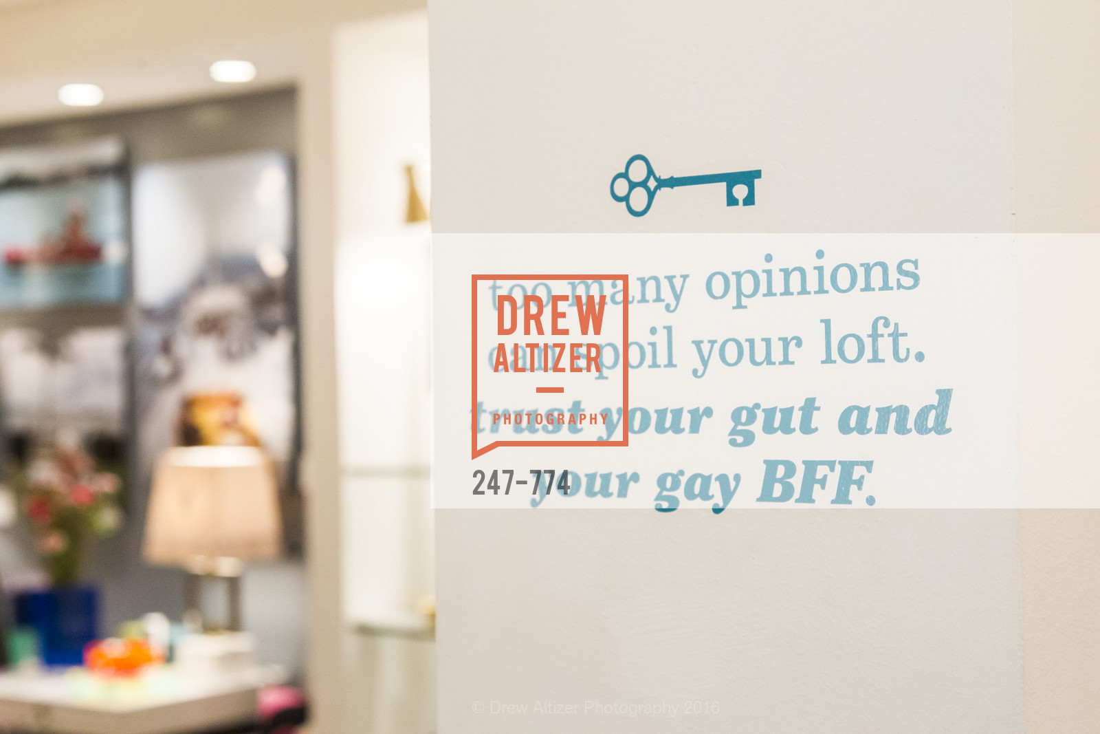 Atmosphere, Jonathan Adler Sip & Shop with Cultivar Wine & The JetSetting Fashionista, Jonathan Adler Store. 2133 Fillmore Street SF, CA, January 28th, 2016,Drew Altizer, Drew Altizer Photography, full-service agency, private events, San Francisco photographer, photographer california