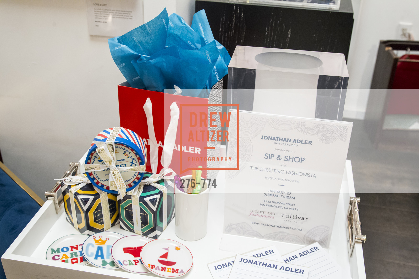 Atmosphere, Jonathan Adler Sip & Shop with Cultivar Wine & The JetSetting Fashionista, Jonathan Adler Store. 2133 Fillmore Street SF, CA, January 28th, 2016,Drew Altizer, Drew Altizer Photography, full-service event agency, private events, San Francisco photographer, photographer California