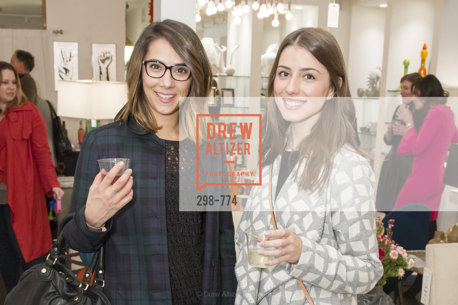 Rosie Milem, Rachel Phillips, Jonathan Adler Sip & Shop with Cultivar Wine & The JetSetting Fashionista, Jonathan Adler Store. 2133 Fillmore Street SF, CA, January 28th, 2016, Photo #298-774 Rosie Milem, Rachel Phillips, Photo #298-774