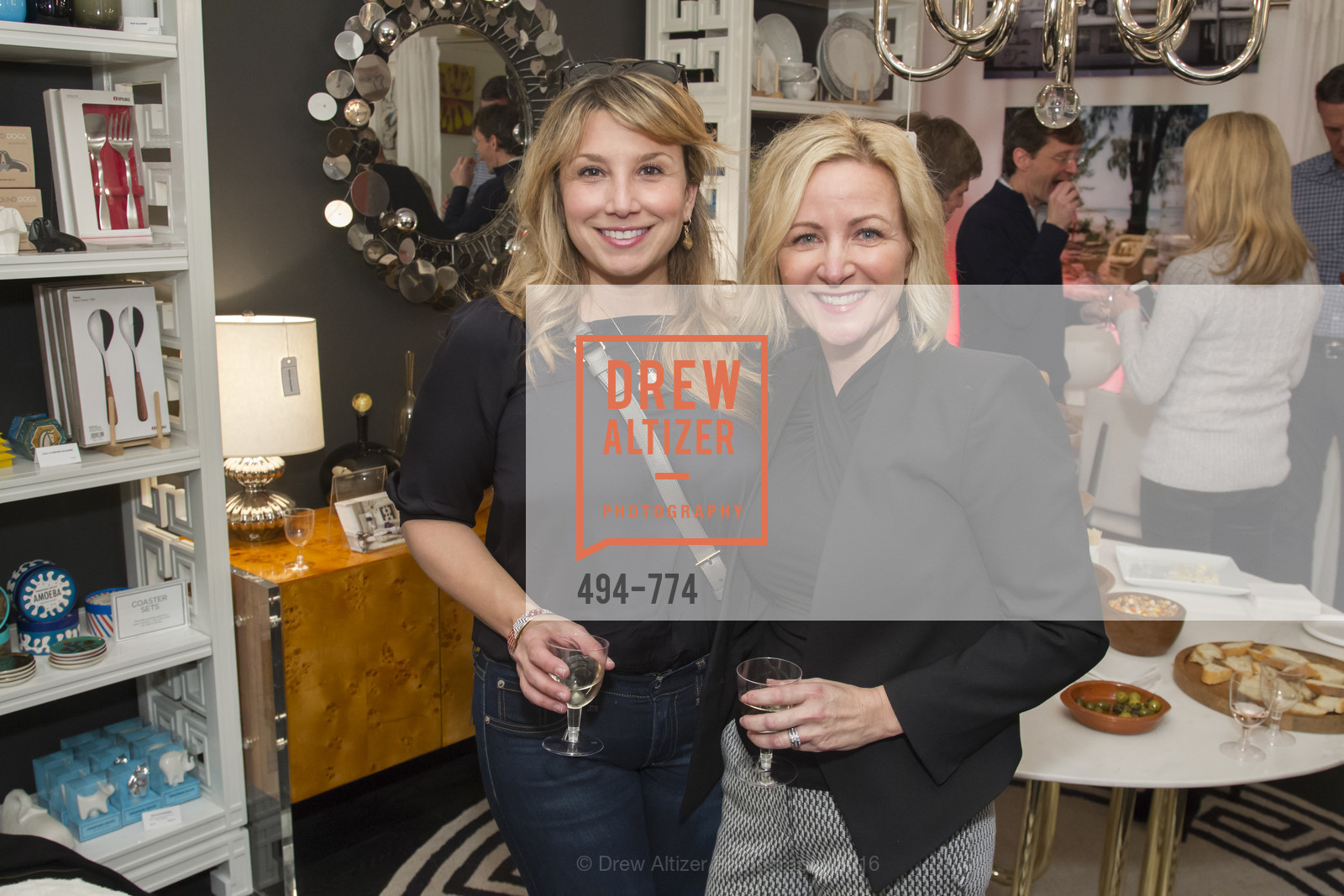 Amanda Valentina, Christina Carroll, Jonathan Adler Sip & Shop with Cultivar Wine & The JetSetting Fashionista, Jonathan Adler Store. 2133 Fillmore Street SF, CA, January 28th, 2016,Drew Altizer, Drew Altizer Photography, full-service agency, private events, San Francisco photographer, photographer california