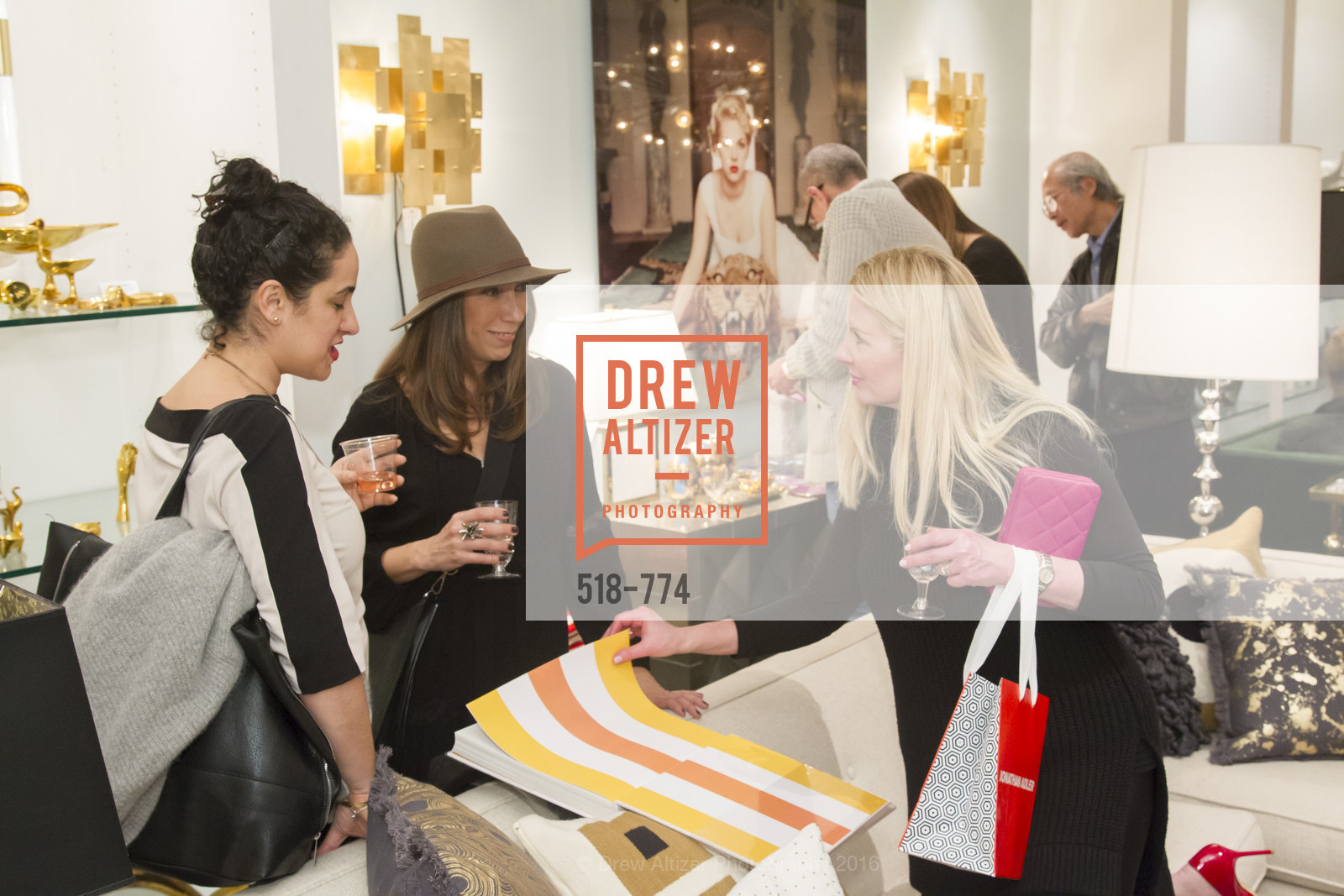 Atmosphere, Jonathan Adler Sip & Shop with Cultivar Wine & The JetSetting Fashionista, Jonathan Adler Store. 2133 Fillmore Street SF, CA, January 28th, 2016,Drew Altizer, Drew Altizer Photography, full-service agency, private events, San Francisco photographer, photographer california