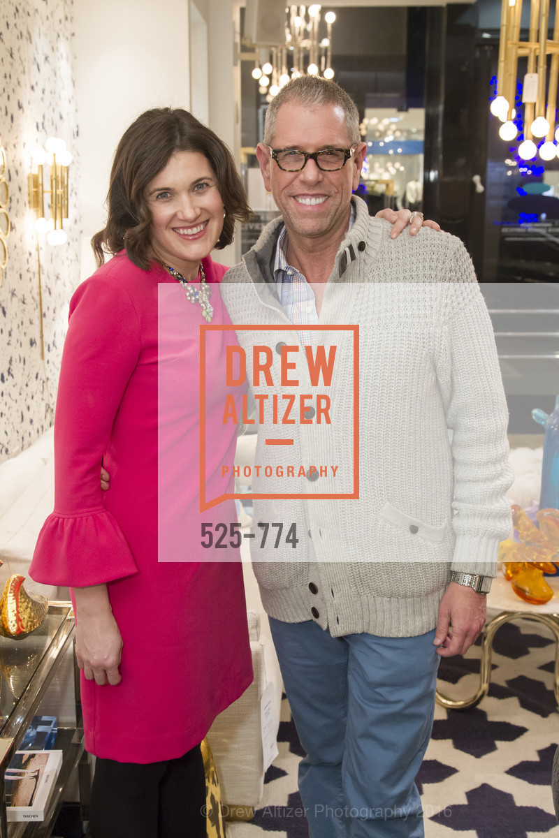 Emily Martin, Andrew Freeman, Jonathan Adler Sip & Shop with Cultivar Wine & The JetSetting Fashionista, Jonathan Adler Store. 2133 Fillmore Street SF, CA, January 28th, 2016,Drew Altizer, Drew Altizer Photography, full-service event agency, private events, San Francisco photographer, photographer California