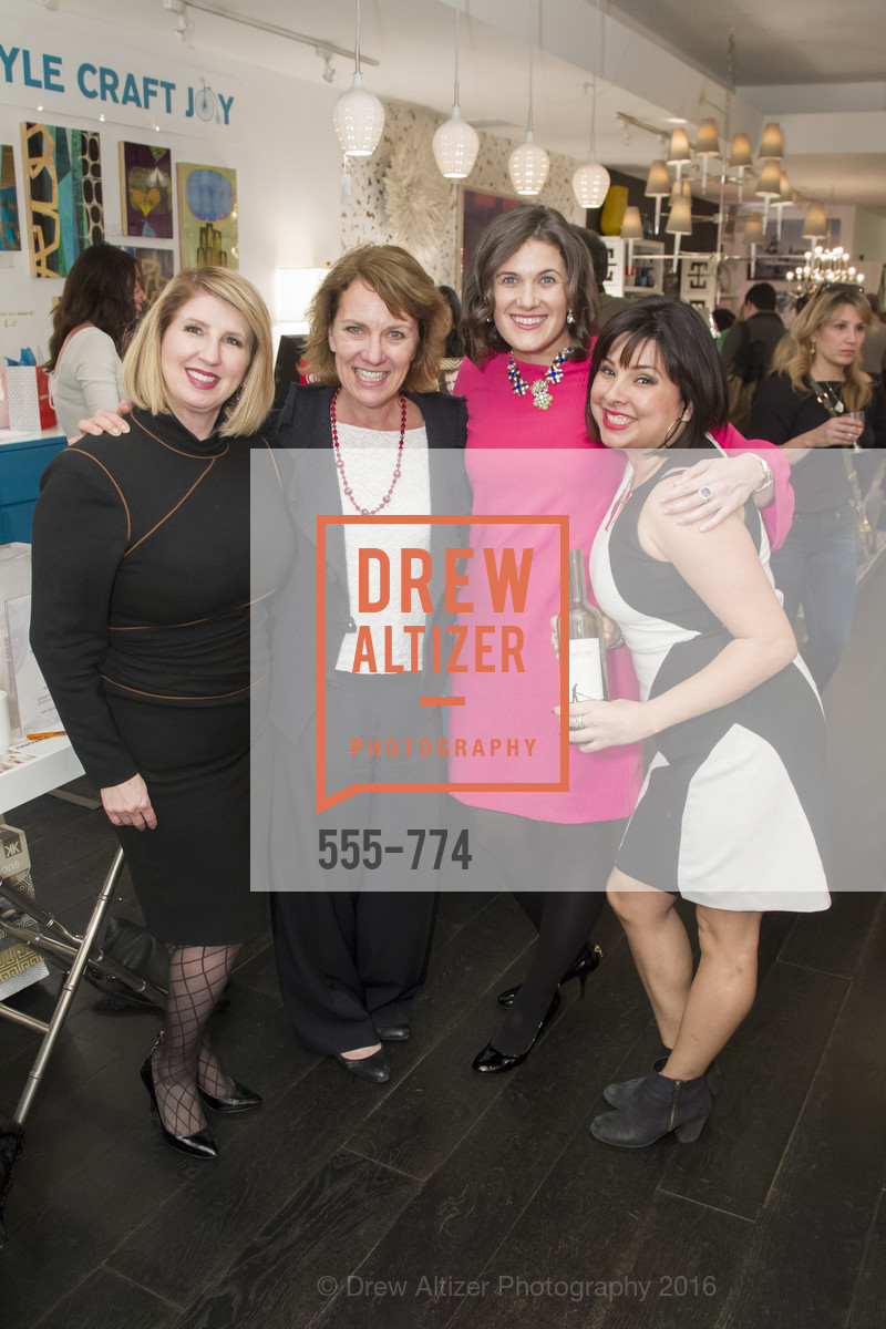 Roberta Economidis, Lee Gregory, Emily Martin, Tyler Fuentes, Jonathan Adler Sip & Shop with Cultivar Wine & The JetSetting Fashionista, Jonathan Adler Store. 2133 Fillmore Street SF, CA, January 28th, 2016,Drew Altizer, Drew Altizer Photography, full-service agency, private events, San Francisco photographer, photographer california