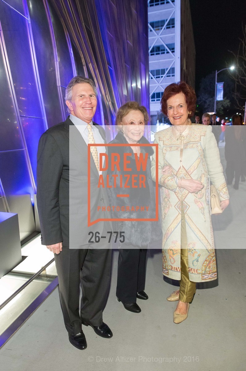 Doug Goldman, Eleanor Myers, Helen Hilton Raiser, UC Berkeley Art Museum & Pacific Film Archive Gala, BAMPFA. 2120 Oxford Street, January 28th, 2016,Drew Altizer, Drew Altizer Photography, full-service event agency, private events, San Francisco photographer, photographer California