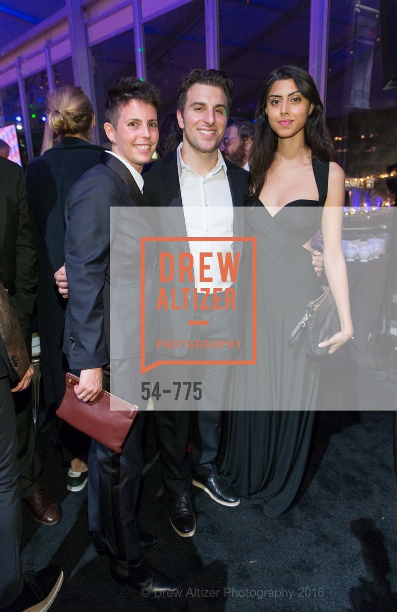 Jessica Silverman, Brian Chesky, Elissa Patel, Photo #54-775