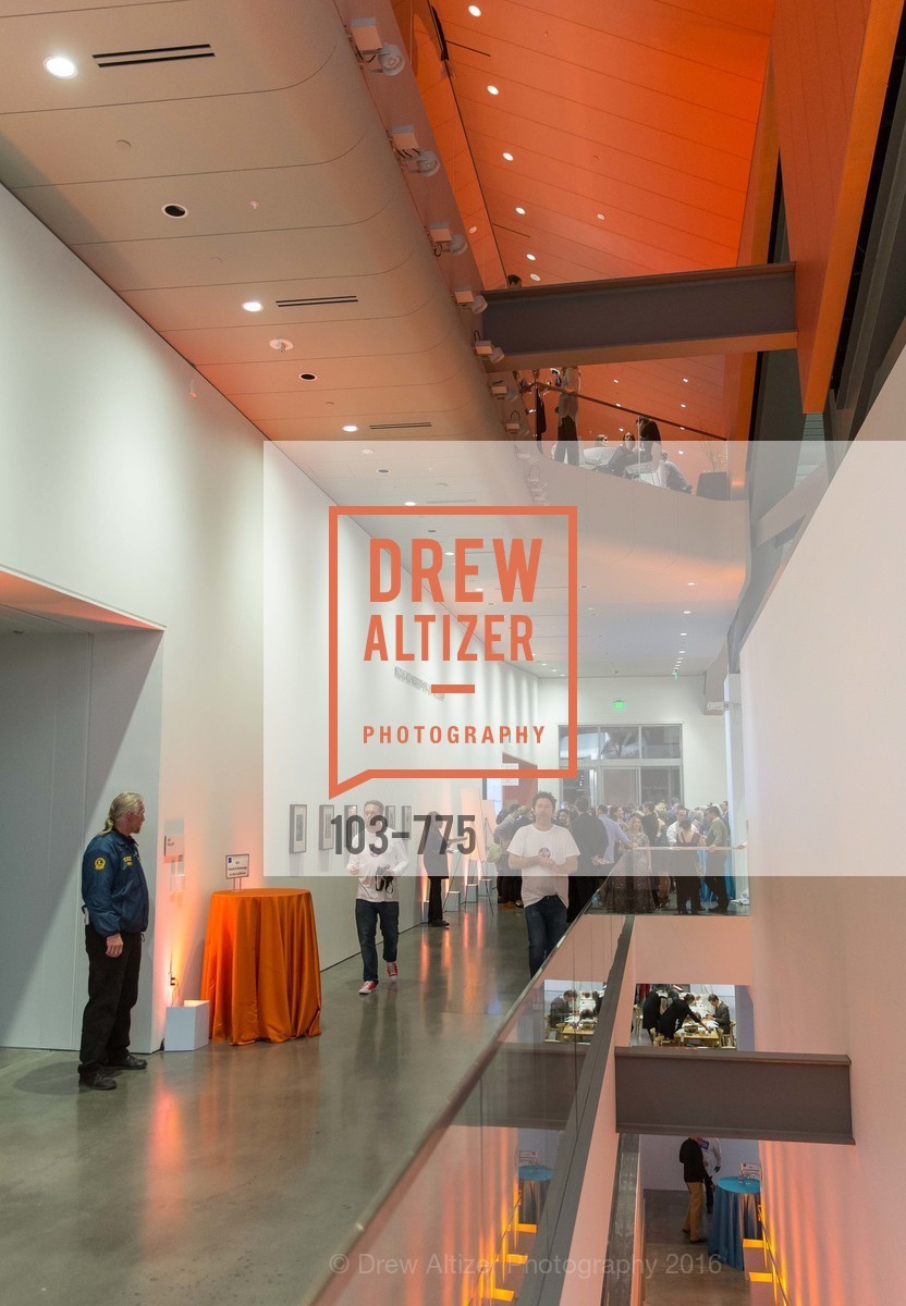 Atmosphere, UC Berkeley Art Museum & Pacific Film Archive Gala, UC Berkeley. 2120 Oxford Street, January 28th, 2016, Photo #103-775 Atmosphere, Photo #103-775