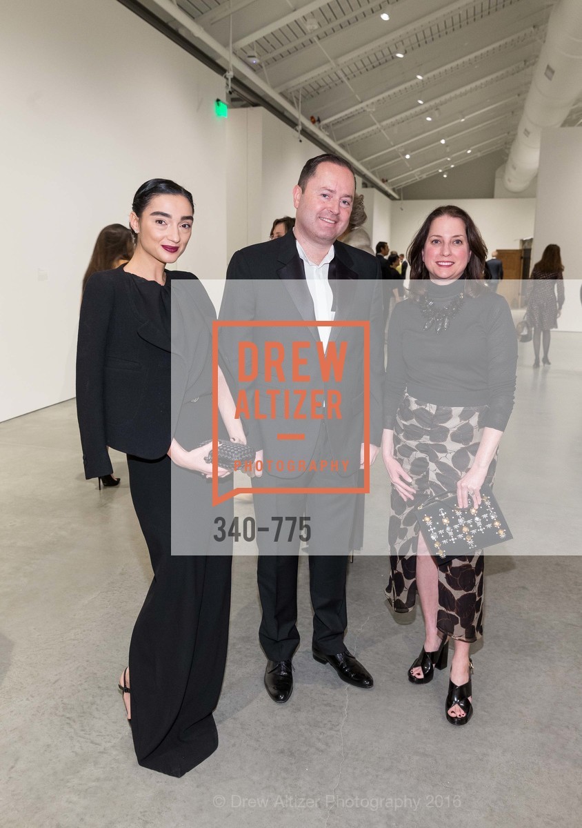 Olya Dzilikhova, Edward Dubrovsky, UC Berkeley Art Museum & Pacific Film Archive Gala, UC Berkeley. 2120 Oxford Street, January 28th, 2016, Photo #340-775 Olya Dzilikhova, Edward Dubrovsky, Photo #340-775