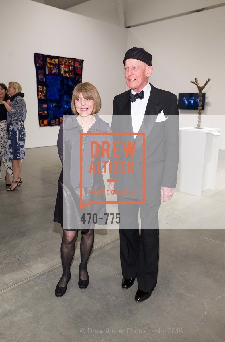 Connie Lewallen, Bill Berkson, UC Berkeley Art Museum & Pacific Film Archive Gala, BAMPFA. 2120 Oxford Street, January 28th, 2016,Drew Altizer, Drew Altizer Photography, full-service agency, private events, San Francisco photographer, photographer california