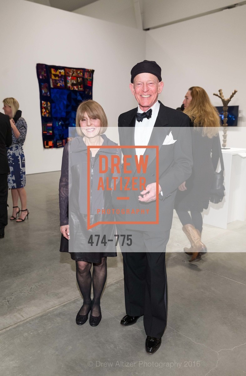 Connie Lewallen, Bill Berkson, UC Berkeley Art Museum & Pacific Film Archive Gala, BAMPFA. 2120 Oxford Street, January 28th, 2016,Drew Altizer, Drew Altizer Photography, full-service agency, private events, San Francisco photographer, photographer california