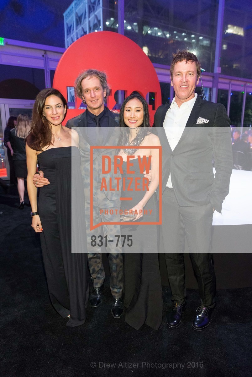 Sabrina Buell, Yves Behar, Mimi Connery, Stephan Jenkins, UC Berkeley Art Museum & Pacific Film Archive Gala, UC Berkeley. 2120 Oxford Street, January 28th, 2016, Photo #831-775 Sabrina Buell, Yves Behar, Mimi Connery, Stephan Jenkins, Photo #831-775