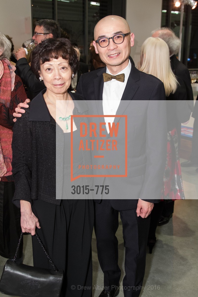 Wen-hsin Yeh, Coleman Fung, UC Berkeley Art Museum & Pacific Film Archive Gala, UC Berkeley. 2120 Oxford Street, January 28th, 2016, Photo #3015-775 Wen-hsin Yeh, Coleman Fung, Photo #3015-775
