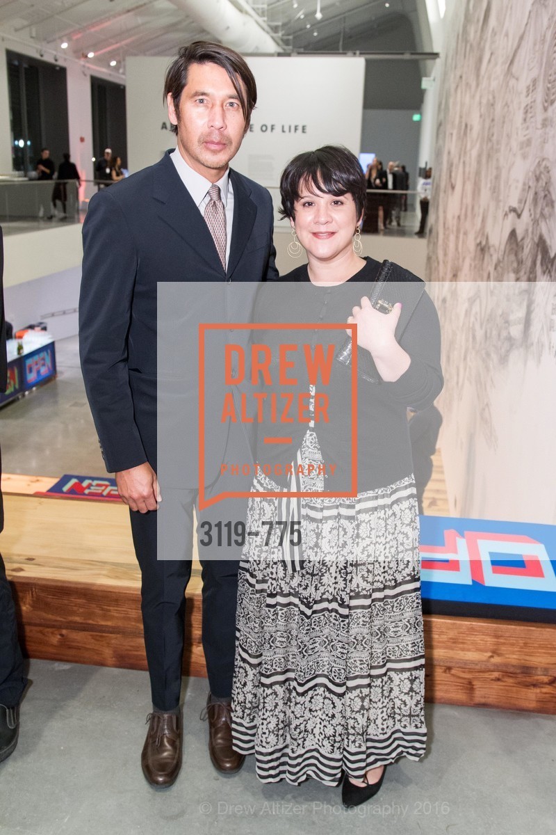 Barry McGee, Clare Rojas, UC Berkeley Art Museum & Pacific Film Archive Gala, BAMPFA. 2120 Oxford Street, January 28th, 2016,Drew Altizer, Drew Altizer Photography, full-service agency, private events, San Francisco photographer, photographer california