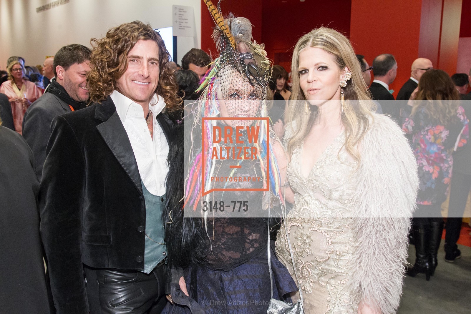 Brian Herman, Deb Windham, Yvonne Force Villareal, UC Berkeley Art Museum & Pacific Film Archive Gala, BAMPFA. 2120 Oxford Street, January 28th, 2016,Drew Altizer, Drew Altizer Photography, full-service agency, private events, San Francisco photographer, photographer california