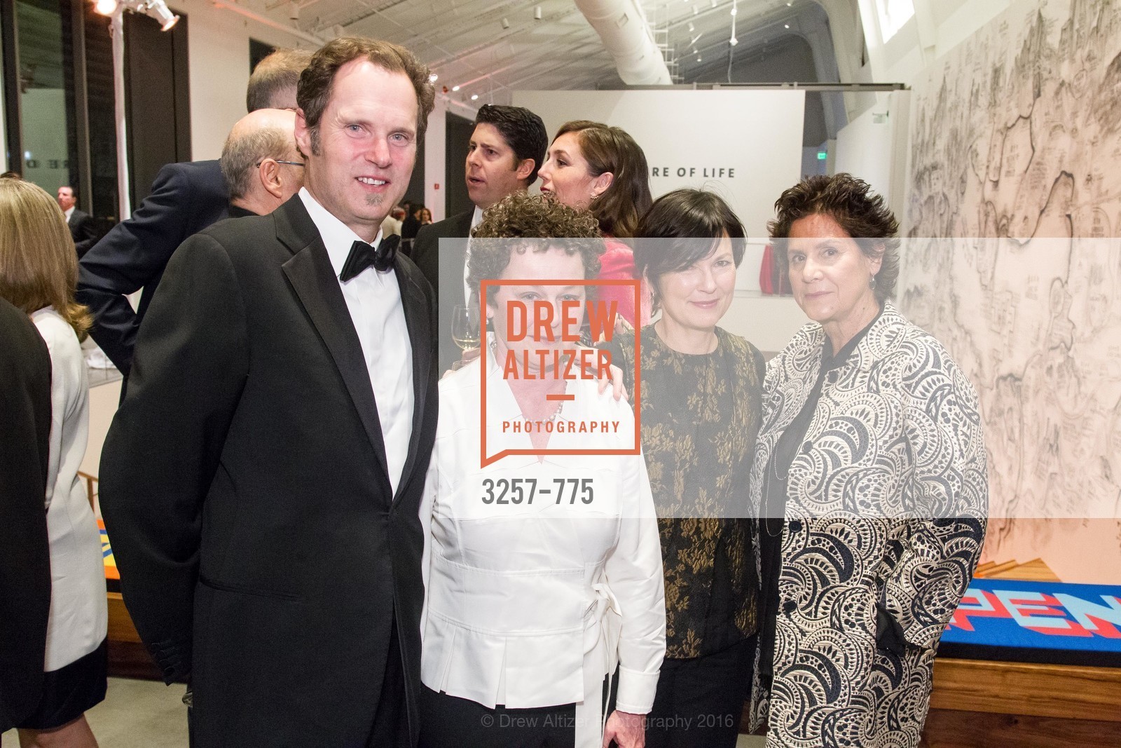 Eric Blasen, Silvina Blasen, Loretta Gargen, Katherine Wagner, UC Berkeley Art Museum & Pacific Film Archive Gala, BAMPFA. 2120 Oxford Street, January 28th, 2016,Drew Altizer, Drew Altizer Photography, full-service agency, private events, San Francisco photographer, photographer california