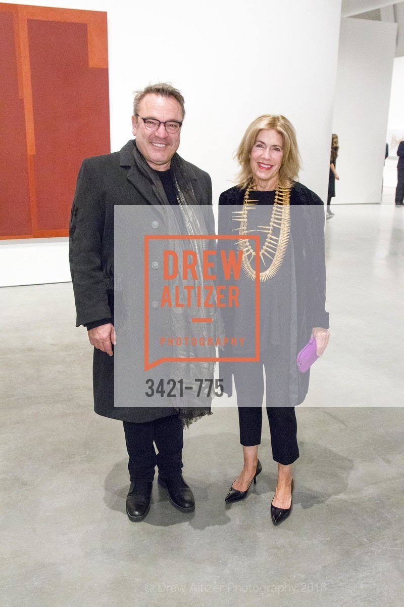 Stanlee Gatti, Cathy Topham, UC Berkeley Art Museum & Pacific Film Archive Gala, UC Berkeley. 2120 Oxford Street, January 28th, 2016, Photo #3421-775 Stanlee Gatti, Cathy Topham, Photo #3421-775