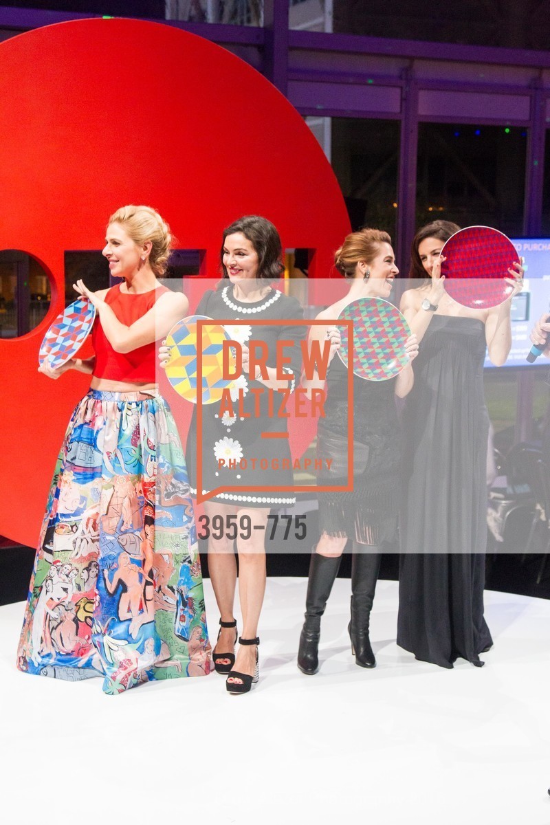 Rachael Topham, Claudia Ceniceros, Ali Pincus, Sabrina Buell, UC Berkeley Art Museum & Pacific Film Archive Gala, UC Berkeley. 2120 Oxford Street, January 28th, 2016, Photo #3959-775 Rachael Topham, Claudia Ceniceros, Ali Pincus, Sabrina Buell, Photo #3959-775