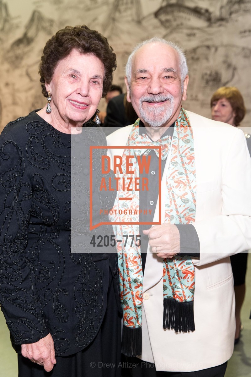 Venus David, Narsai David, UC Berkeley Art Museum & Pacific Film Archive Gala, UC Berkeley. 2120 Oxford Street, January 28th, 2016, Photo #4205-775 Venus David, Narsai David, Photo #4205-775
