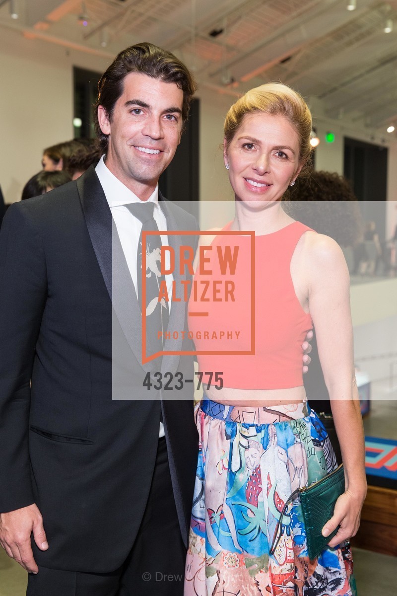 Ned Topham, Rachel Topham, UC Berkeley Art Museum & Pacific Film Archive Gala, UC Berkeley. 2120 Oxford Street, January 28th, 2016, Photo #4323-775 Ned Topham, Rachel Topham, Photo #4323-775