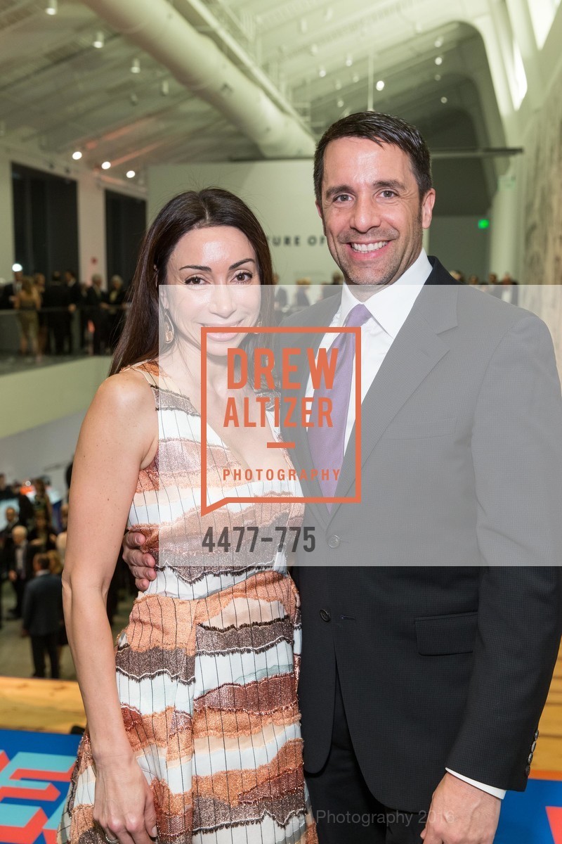 Gina Peterson, Stuart Peterson, UC Berkeley Art Museum & Pacific Film Archive Gala, UC Berkeley. 2120 Oxford Street, January 28th, 2016, Photo #4477-775 Gina Peterson, Stuart Peterson, Photo #4477-775