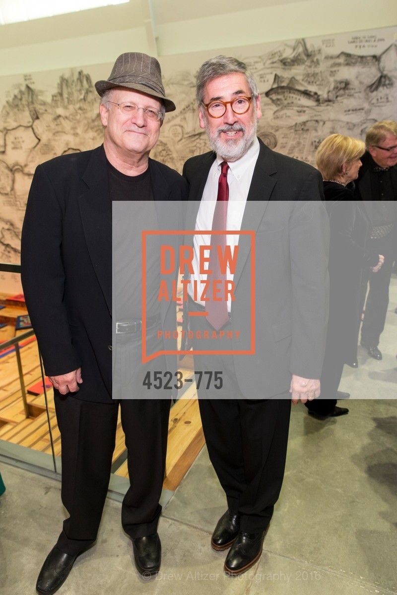 Albert Brooks, John Landis, UC Berkeley Art Museum & Pacific Film Archive Gala, BAMPFA. 2120 Oxford Street, January 28th, 2016,Drew Altizer, Drew Altizer Photography, full-service agency, private events, San Francisco photographer, photographer california