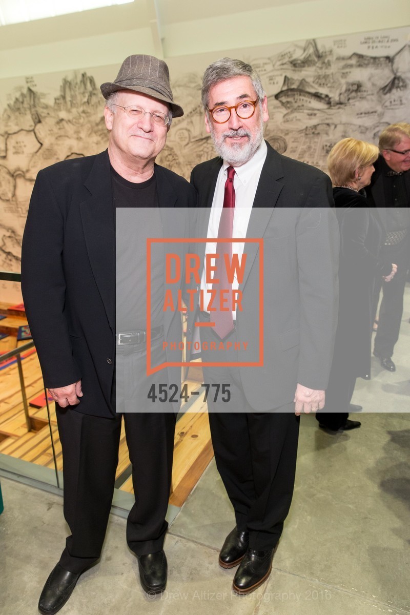 Albert Brooks, John Landis, UC Berkeley Art Museum & Pacific Film Archive Gala, BAMPFA. 2120 Oxford Street, January 28th, 2016,Drew Altizer, Drew Altizer Photography, full-service agency, private events, San Francisco photographer, photographer california