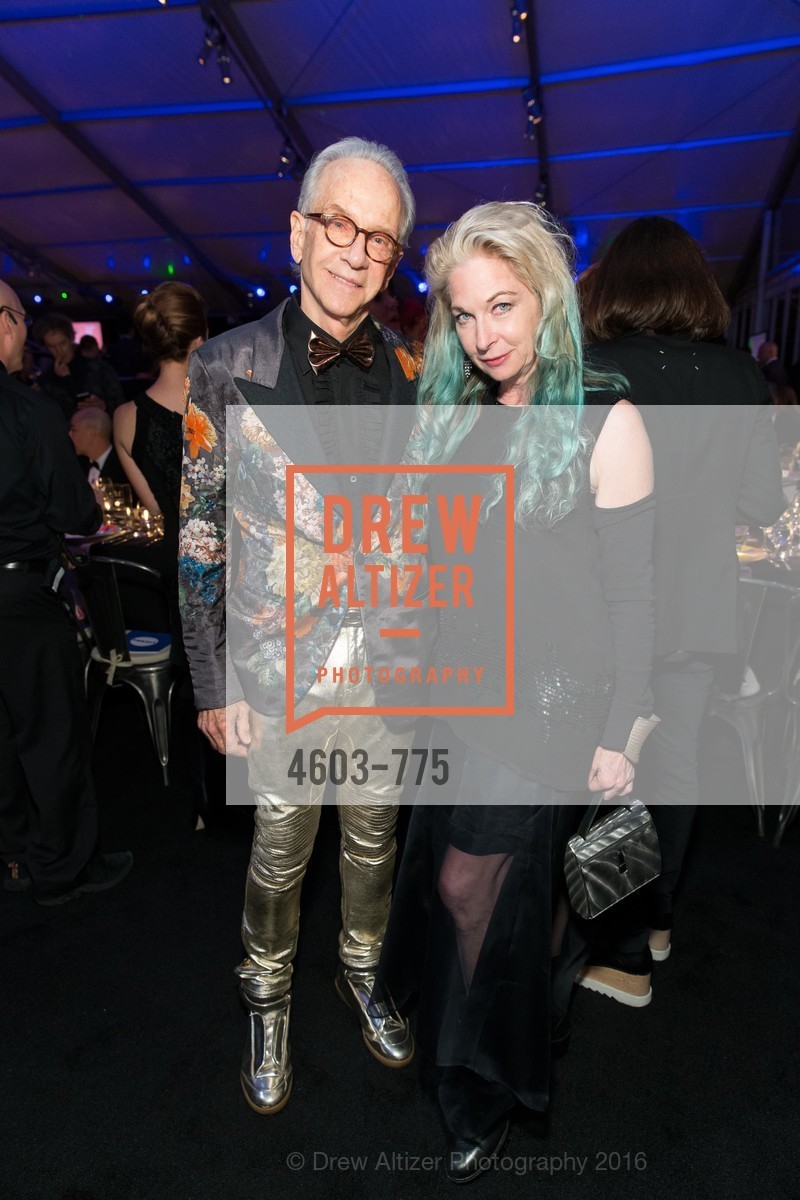 Norman Stone, Cheryl Haines, UC Berkeley Art Museum & Pacific Film Archive Gala, UC Berkeley. 2120 Oxford Street, January 28th, 2016, Photo #4603-775 Norman Stone, Cheryl Haines, Photo #4603-775