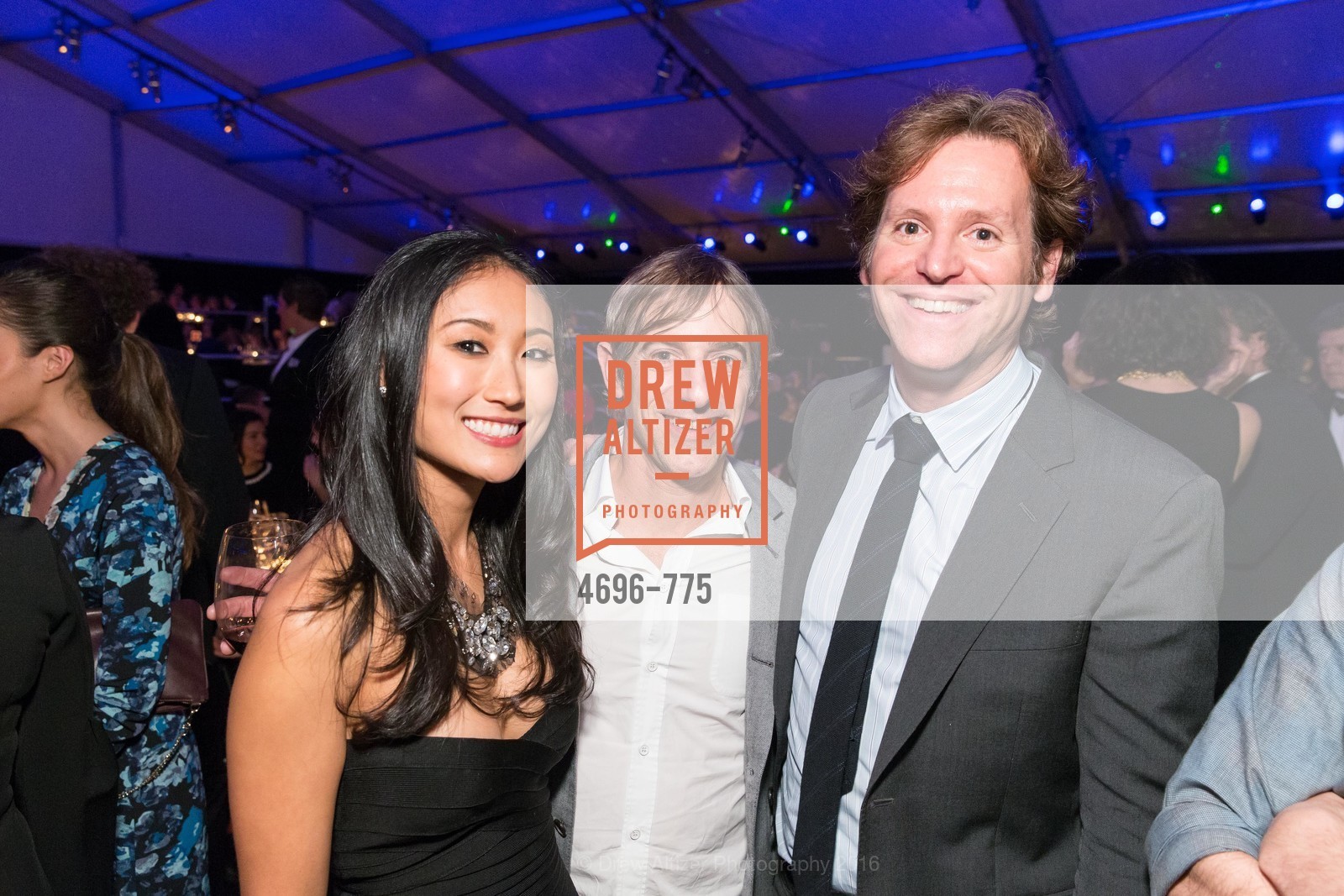 Mimi Connery, Mark Pincus, Trevor Traina, UC Berkeley Art Museum & Pacific Film Archive Gala, UC Berkeley. 2120 Oxford Street, January 28th, 2016, Photo #4696-775 Mimi Connery, Mark Pincus, Trevor Traina, Photo #4696-775