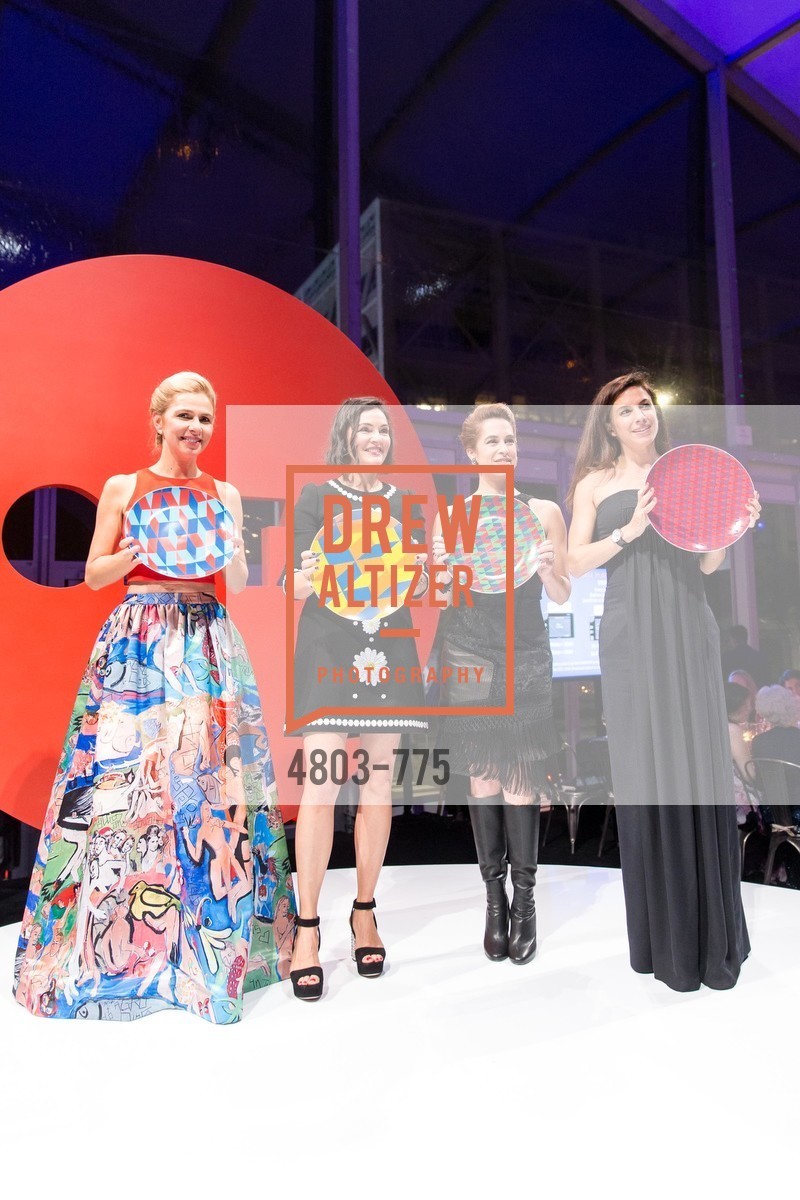 Rachel Topham, Claudia Cenisceros, Ali Pincus, Sabrina Buell, UC Berkeley Art Museum & Pacific Film Archive Gala, UC Berkeley. 2120 Oxford Street, January 28th, 2016, Photo #4803-775 Rachel Topham, Claudia Cenisceros, Ali Pincus, Sabrina Buell, Photo #4803-775