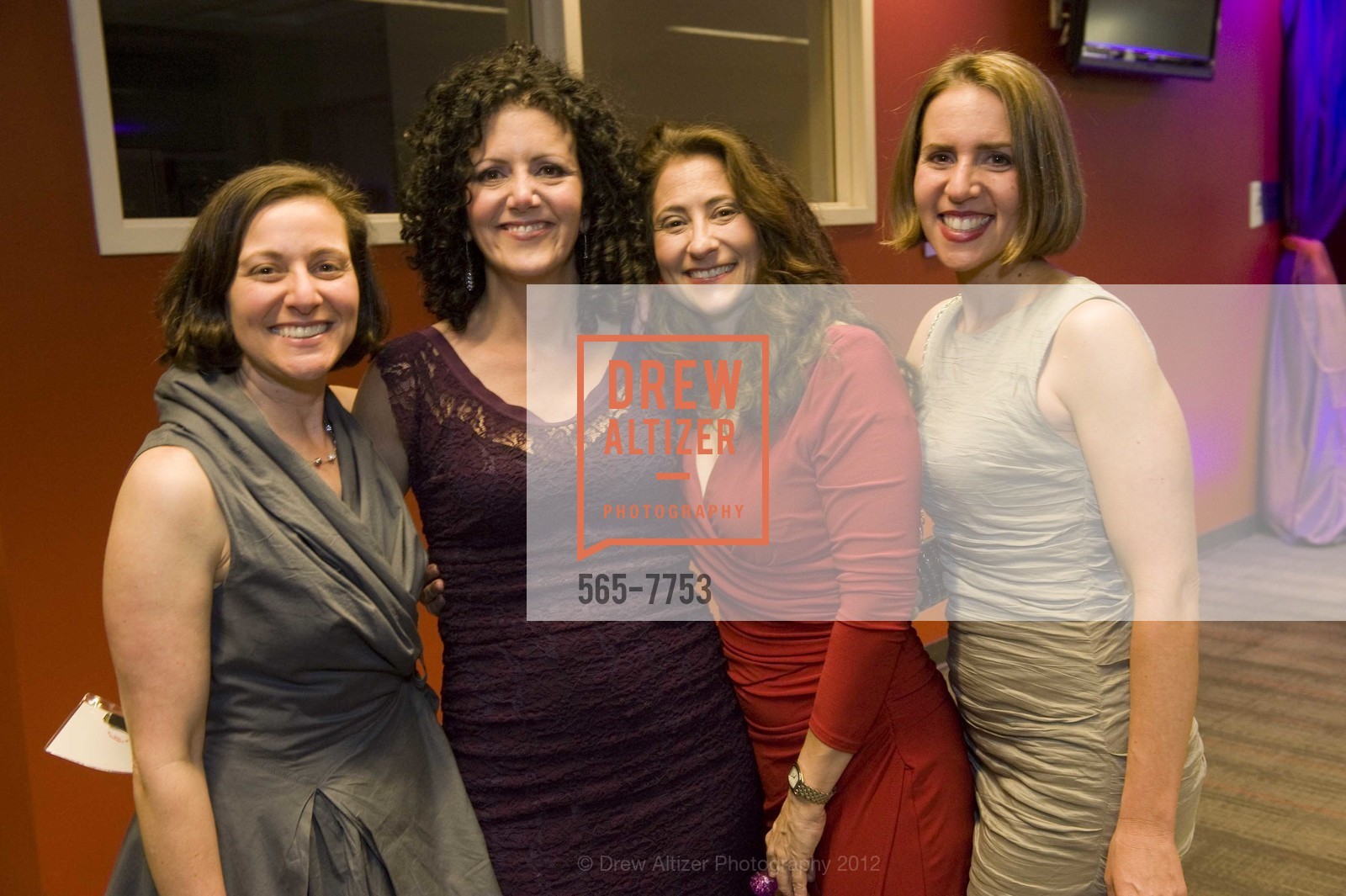 Riki Alcheck, Lauren Berman, Robin Berman, Susan Saal, 2012 Oshman Family Jewish Community Center (OFJCC) Auction and Gala, US, February 11th, 2012, Photo #565-7753 Riki Alcheck, Lauren Berman, Robin Berman, Susan Saal, Photo #565-7753