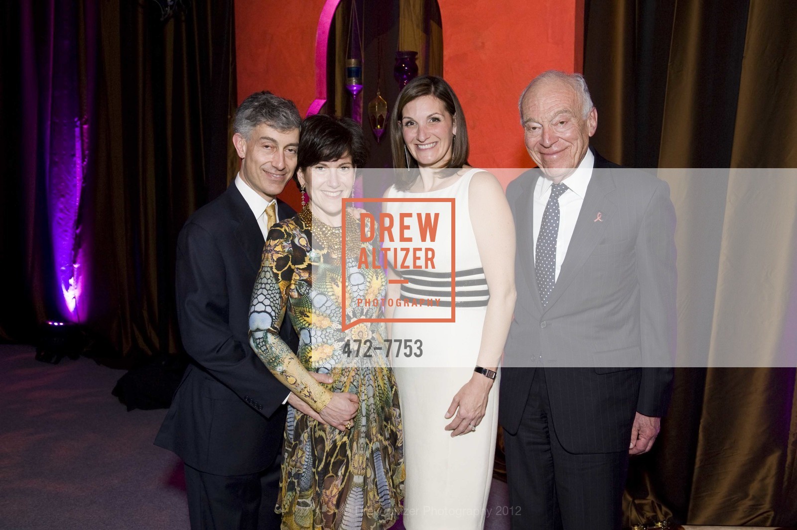 Gary Lauder, Laura Lauder, Stephanie Oshman, Leonard Lauder, 2012 Oshman Family Jewish Community Center (OFJCC) Auction and Gala, US, February 11th, 2012, Photo #472-7753 Gary Lauder, Laura Lauder, Stephanie Oshman, Leonard Lauder, Photo #472-7753