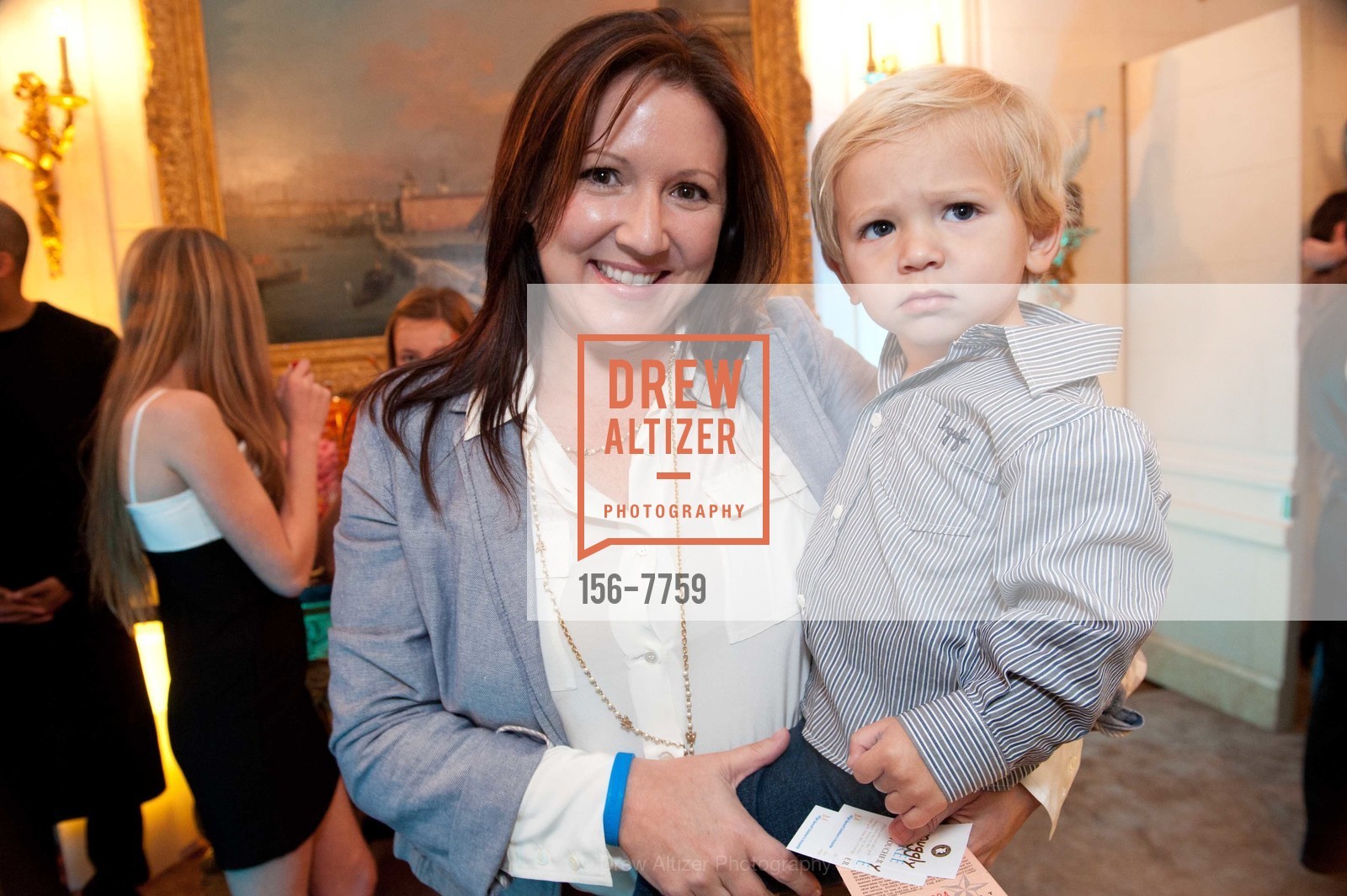 Jennifer Nagle, Zander Nagle, GORDON AND ANN GETTY Host the 2012 SNUGGLY SOIREE Benefiting the Glogau Teddy Bear Rescue Fund at UCSF Benioff Childrens Hospital, US, March 22nd, 2012, Photo #156-7759 Jennifer Nagle, Zander Nagle, Photo #156-7759