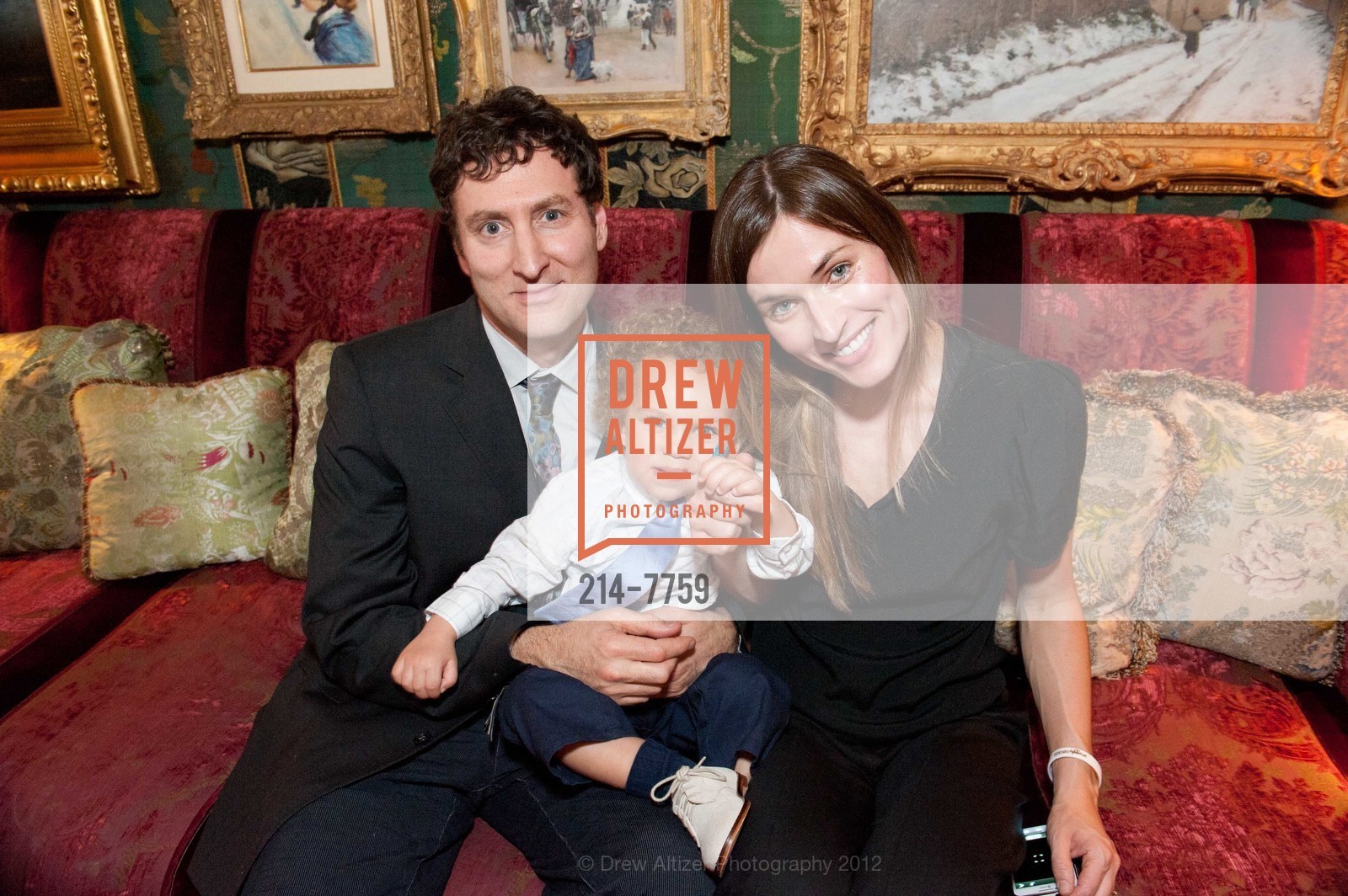 Edward Machtinger, Falco Prophet, Anke Prophet, GORDON AND ANN GETTY Host the 2012 SNUGGLY SOIREE Benefiting the Glogau Teddy Bear Rescue Fund at UCSF Benioff Childrens Hospital, US, March 22nd, 2012, Photo #214-7759 Edward Machtinger, Falco Prophet, Anke Prophet, Photo #214-7759