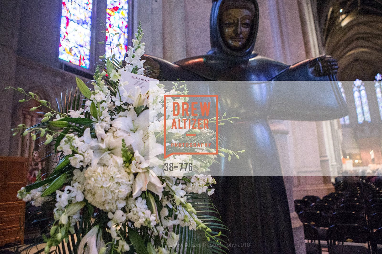 Atmosphere, Wilkes Bashford Funeral, Grace Cathedral. 1100 California St, January 29th, 2016, Photo #38-776 Atmosphere, Photo #38-776