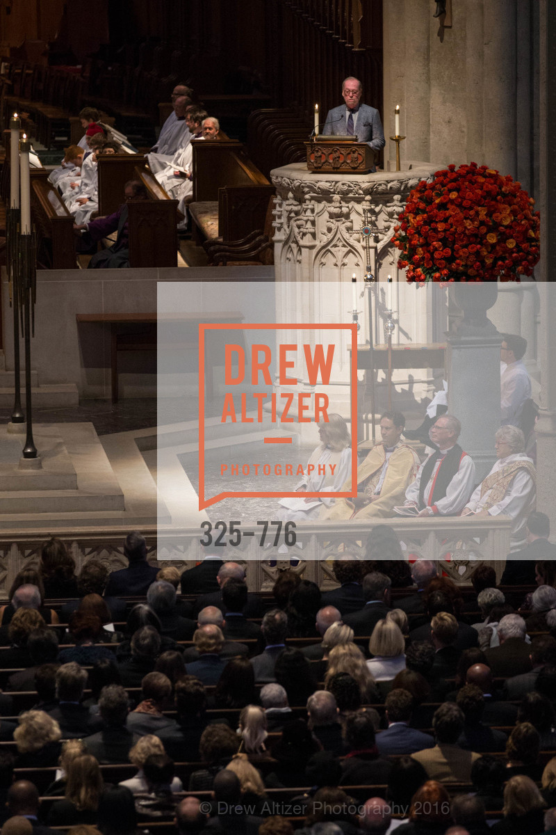 Alexander Julian, Wilkes Bashford Funeral, Grace Cathedral. 1100 California St, January 29th, 2016, Photo #325-776 Alexander Julian, Photo #325-776