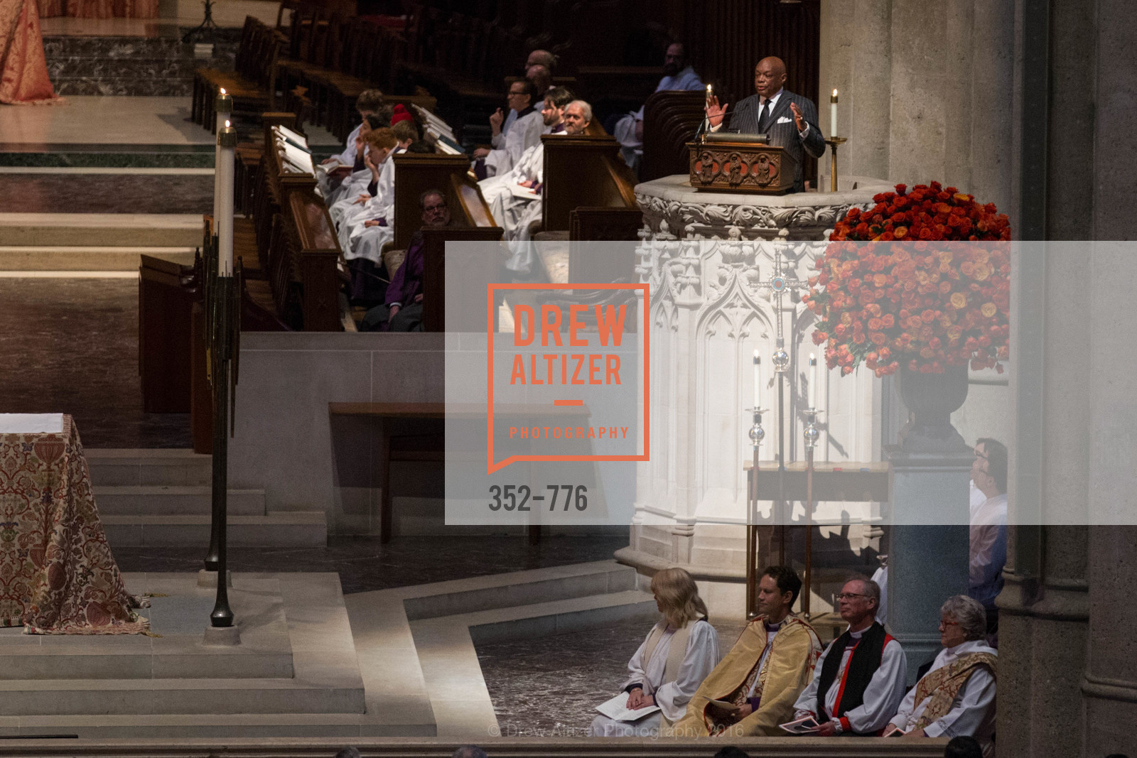 Funeral Service, Wilkes Bashford Funeral, Grace Cathedral. 1100 California St, January 29th, 2016, Photo #352-776 Funeral Service, Photo #352-776