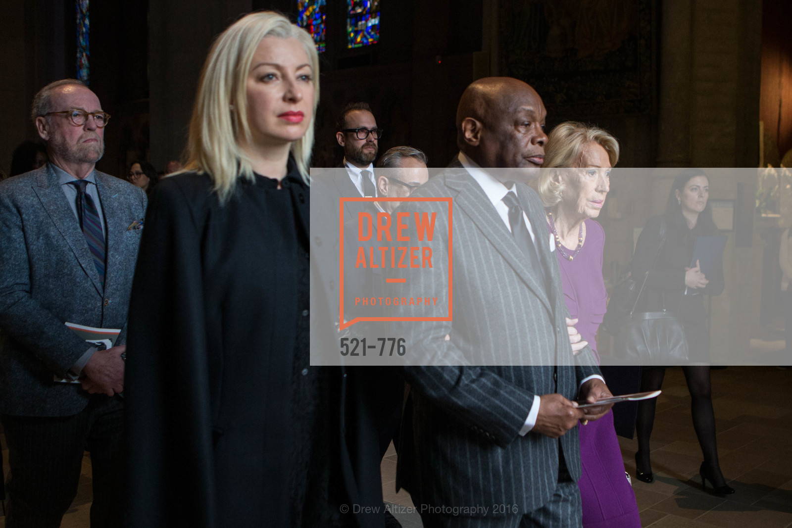 Sonya Molodetskaya, Willie Brown, Charlotte Shultz, Wilkes Bashford Funeral, Grace Cathedral. 1100 California St, January 29th, 2016,Drew Altizer, Drew Altizer Photography, full-service agency, private events, San Francisco photographer, photographer california