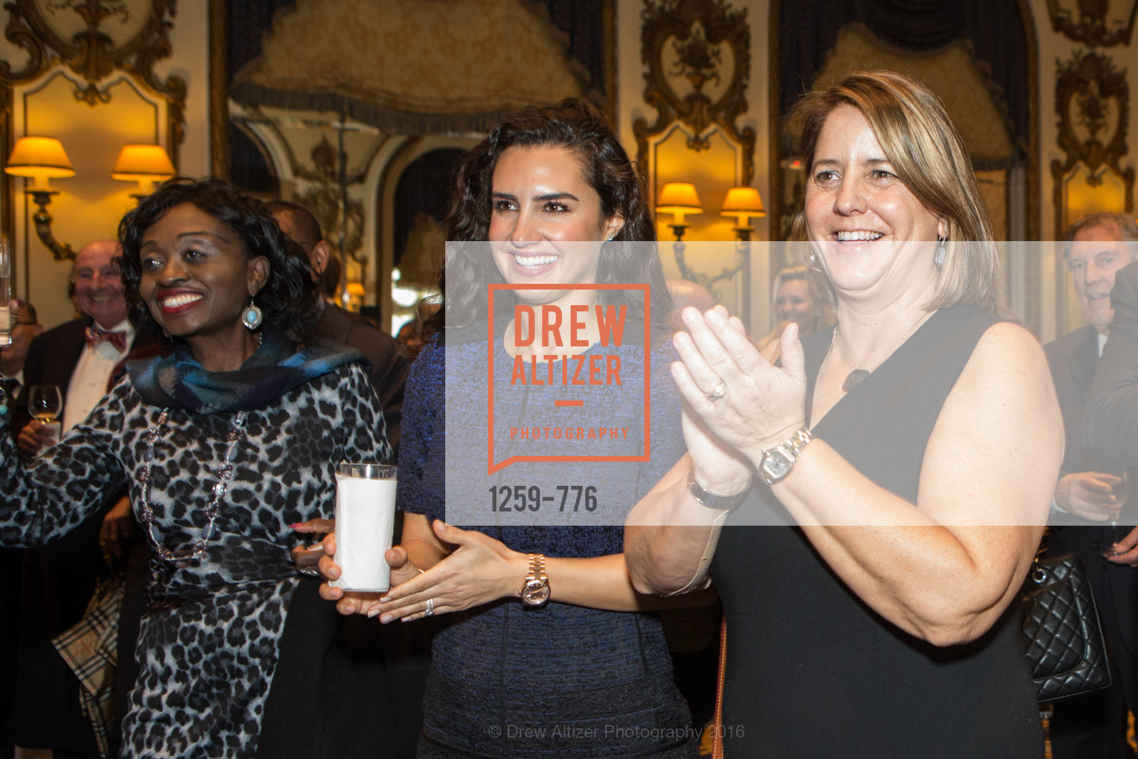 Linda Fadeke Richardson, Stephanie Mitchell, Kathy Mitchell, Wilkes Bashford Funeral, Grace Cathedral. 1100 California St, January 29th, 2016, Photo #1259-776 Linda Fadeke Richardson, Stephanie Mitchell, Kathy Mitchell, Photo #1259-776