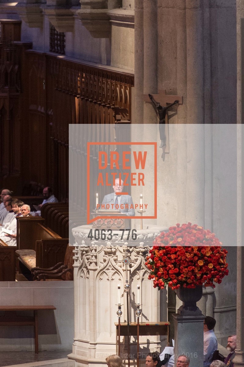 Alexander Julian, Wilkes Bashford Funeral, Grace Cathedral. 1100 California St, January 29th, 2016, Photo #4063-776 Alexander Julian, Photo #4063-776