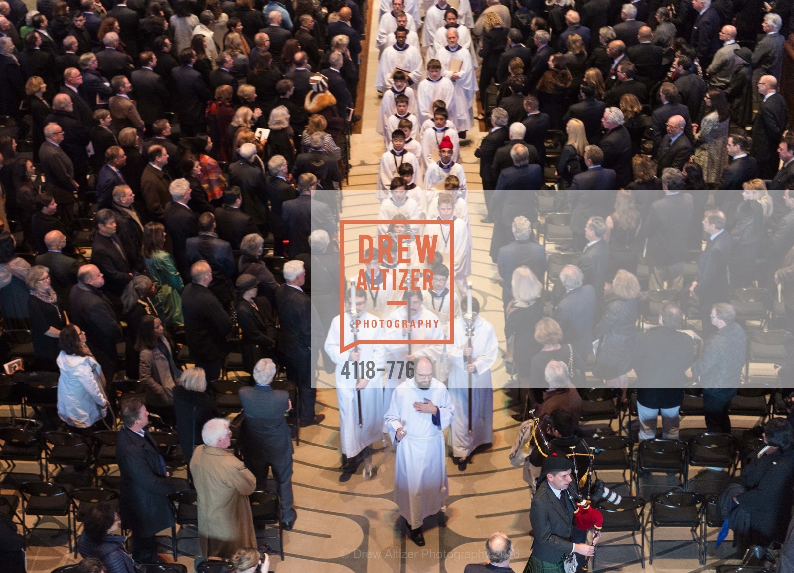 Funeral Service, Wilkes Bashford Funeral, Grace Cathedral. 1100 California St, January 29th, 2016, Photo #4118-776 Funeral Service, Photo #4118-776