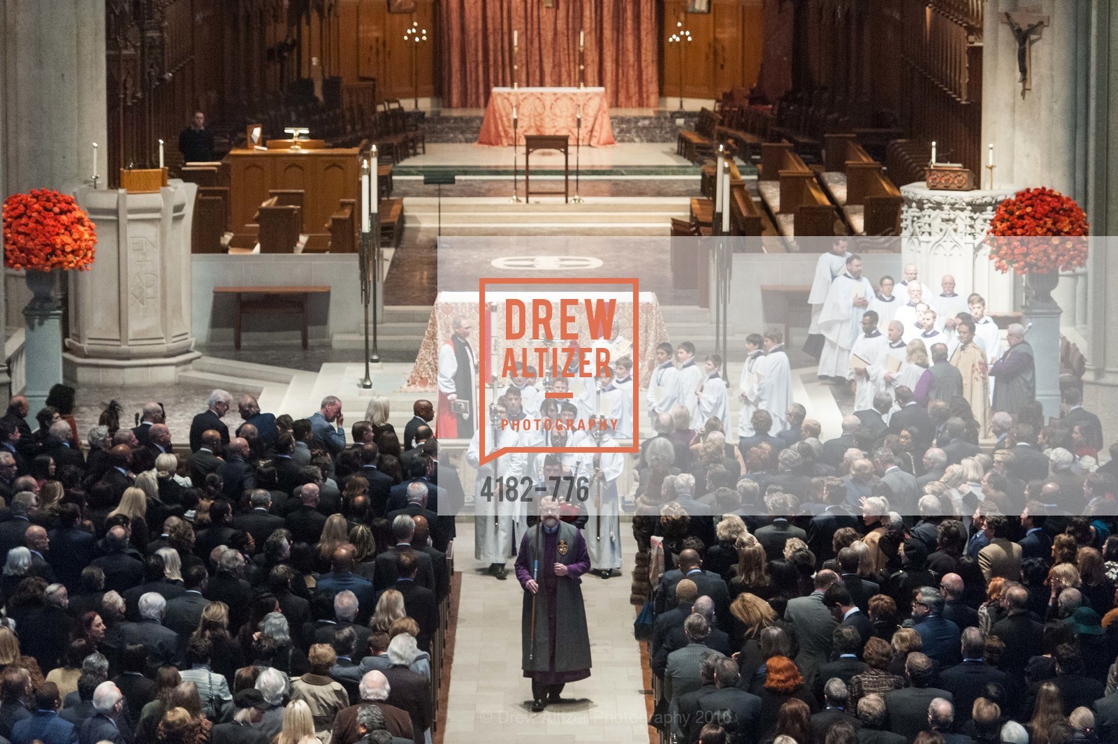 Funeral Service, Wilkes Bashford Funeral, Grace Cathedral. 1100 California St, January 29th, 2016, Photo #4182-776 Funeral Service, Photo #4182-776
