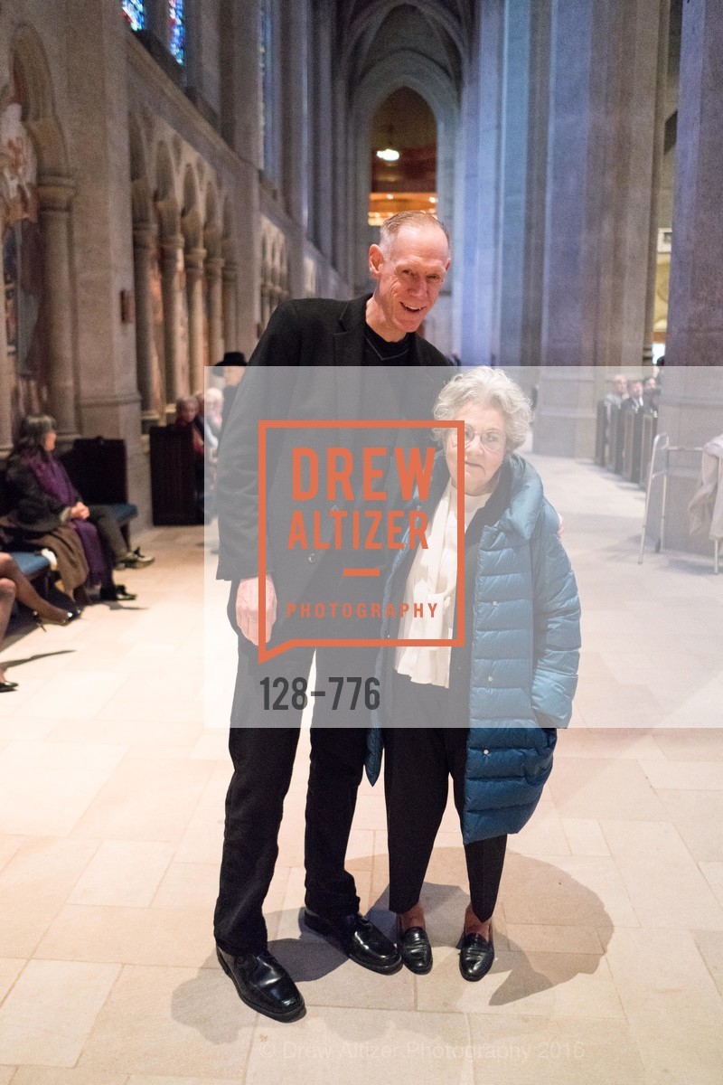 Tom Kelley, Jeannette Etheredge, Wilkes Bashford Funeral, Grace Cathedral. 1100 California St, January 29th, 2016,Drew Altizer, Drew Altizer Photography, full-service agency, private events, San Francisco photographer, photographer california