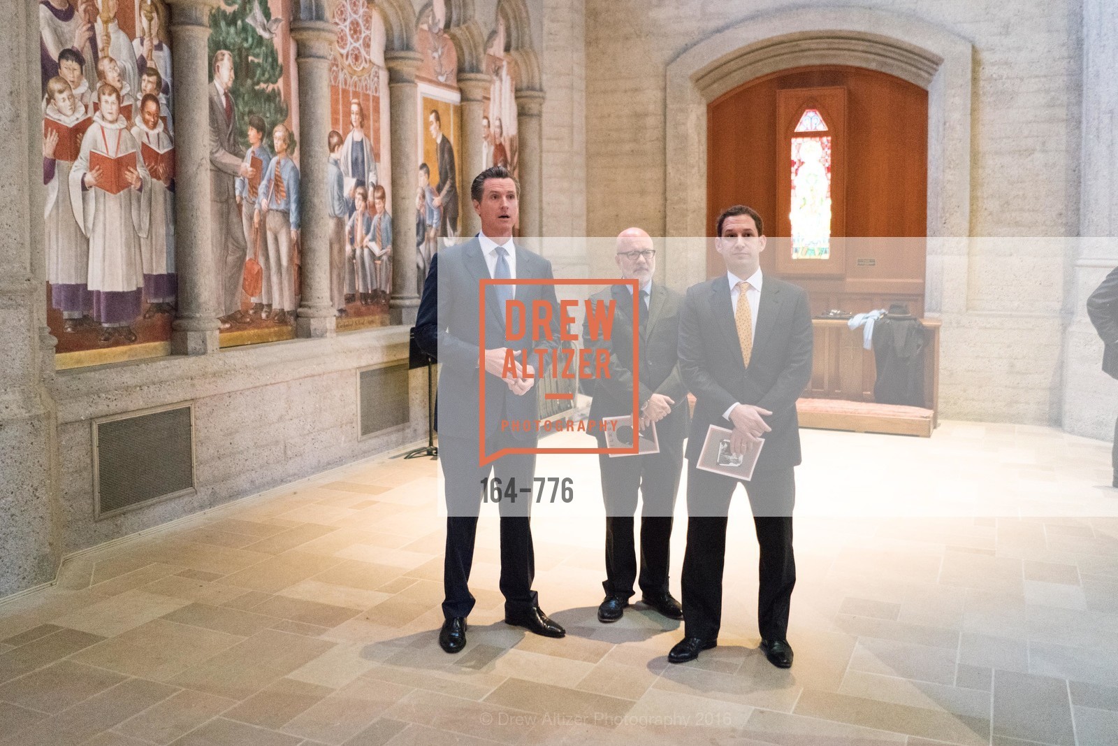 Gavin Newsom, Steve Kawa, Daniel Lurie, Wilkes Bashford Funeral, Grace Cathedral. 1100 California St, January 29th, 2016,Drew Altizer, Drew Altizer Photography, full-service agency, private events, San Francisco photographer, photographer california
