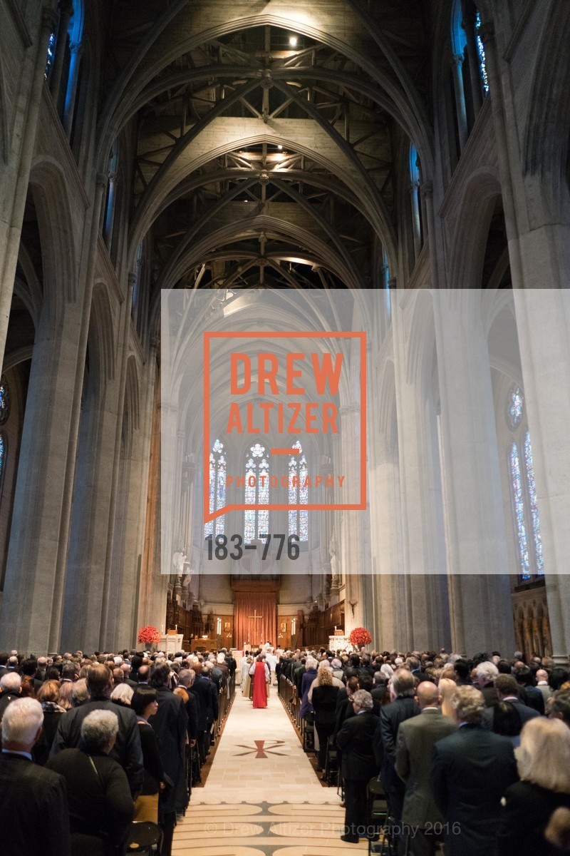 Funeral Service, Wilkes Bashford Funeral, Grace Cathedral. 1100 California St, January 29th, 2016,Drew Altizer, Drew Altizer Photography, full-service agency, private events, San Francisco photographer, photographer california