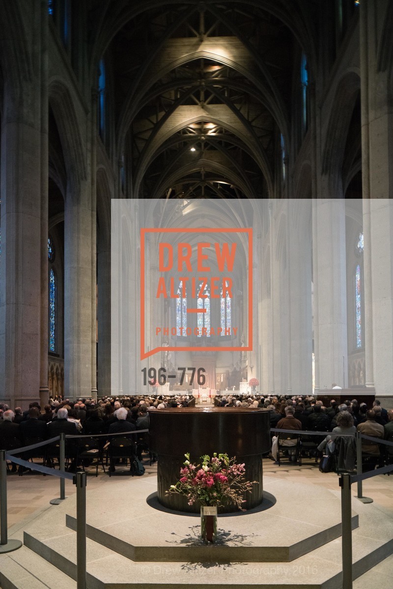 Atmosphere, Wilkes Bashford Funeral, Grace Cathedral. 1100 California St, January 29th, 2016,Drew Altizer, Drew Altizer Photography, full-service agency, private events, San Francisco photographer, photographer california